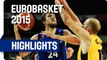 Belgium v Czech Republic - Group D - Game Highlights - EuroBasket 2015