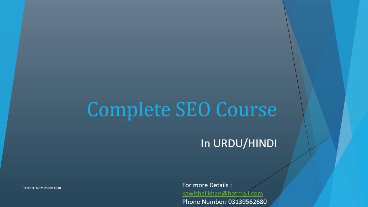 Complete SEO Course