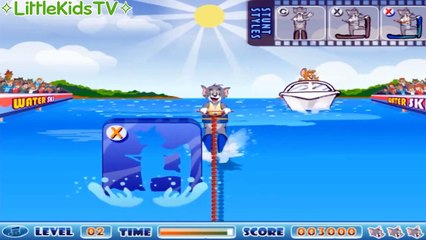 Tom and Jerry Cartoon Game - Tom And Jerry Super Ski Stunts HD 1080p