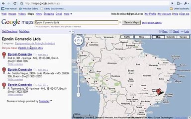 How to add a point on a Google Map