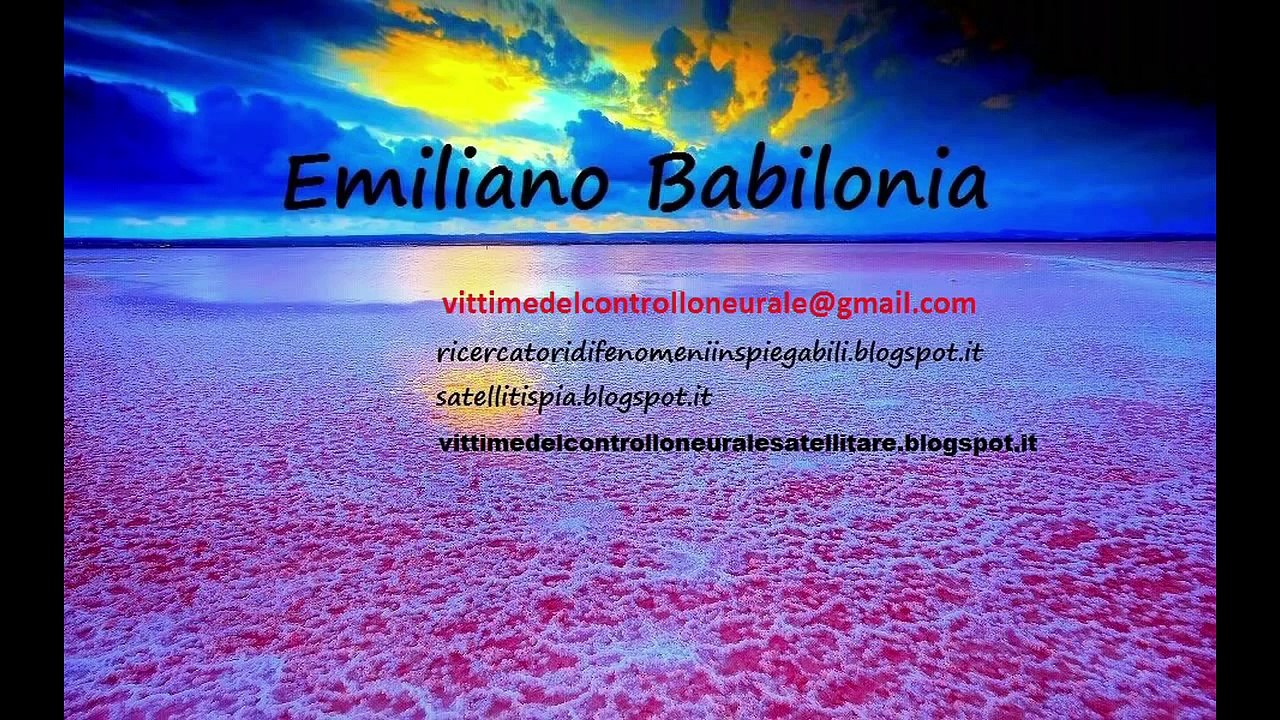Corrado Malanga - Emiliano Babilonia in mk ultra con radio frequenze sonore pineali