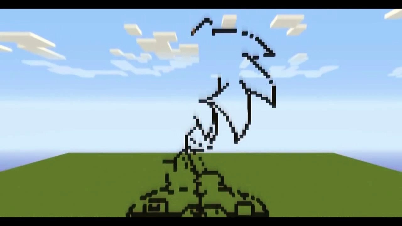 Let's build a Pixelart | Minecraft [Deutsch] - Sonic #11