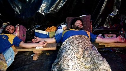 Paraguay: Choferes se crucificaron en protesta contra despidos masivos