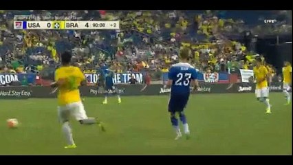 USA vs Brazil Friendly International Williams Goal (90+1') 09/09/2015  HD