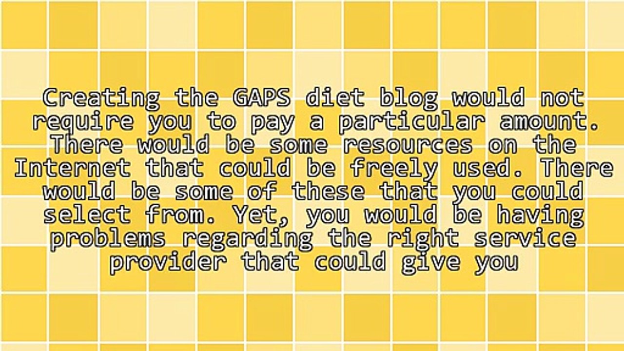 Important Considerations In Any GAPS Diet Blog