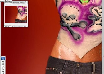 Photoshop Tutorial: Erase Clothes Tool