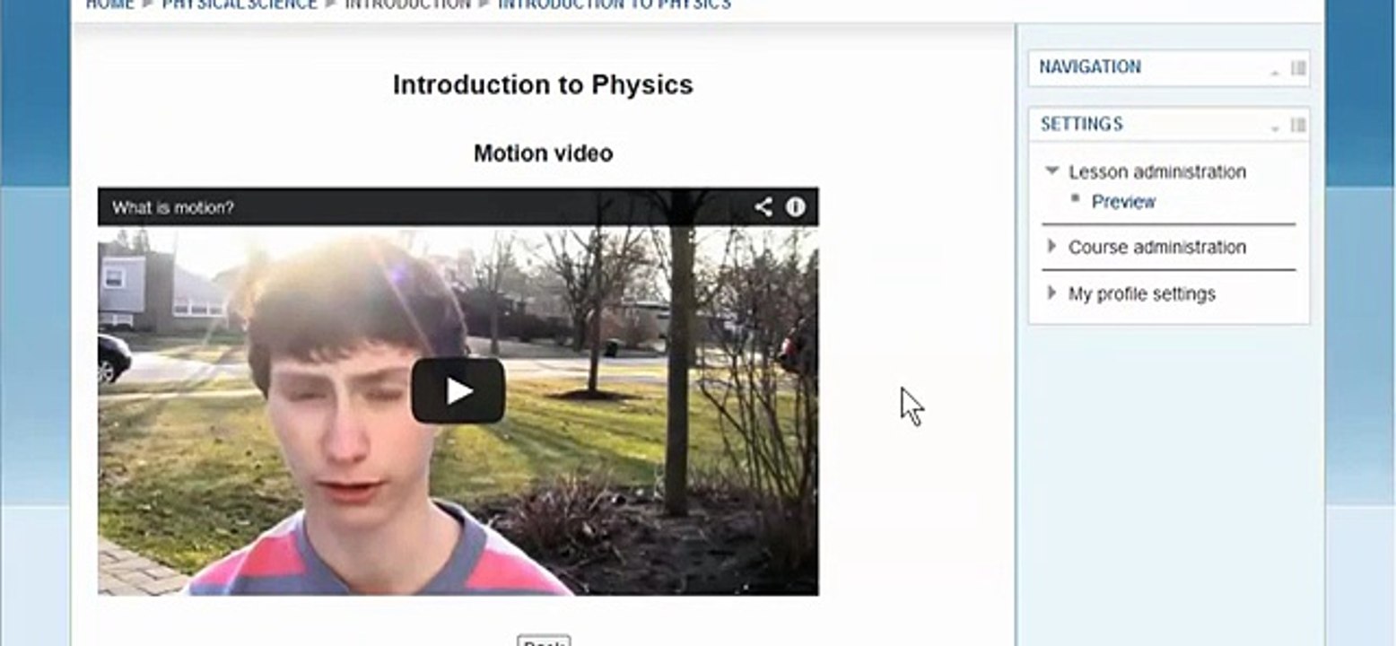 Moodle 2: The Lesson Activity