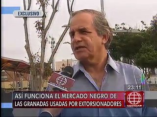 Lima: Así funciona el mercado negro por el cual delincuentes obtienen granadas