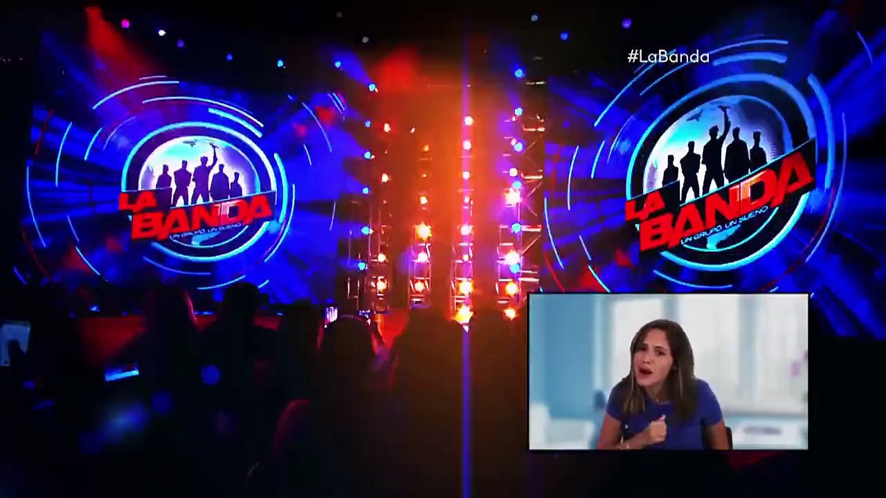 "La Banda" con Ricky Martin, Alejandro Sanz y Laura Pausini