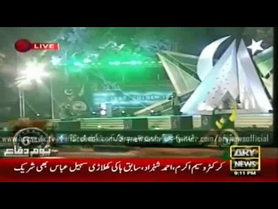 Army Generals & Ahmed Shahzad Crying On ‘O Yaaro Mera Yaar Na Raha’ Song on 6 September