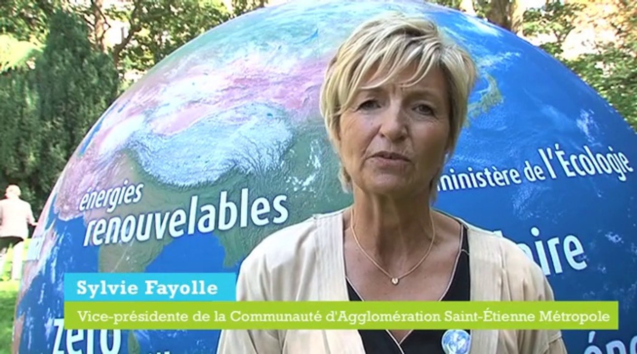 Vice-présidente de la communauté d'agglomeration Saint-Etienne Métropole: les territoires de la transition énergétique en action