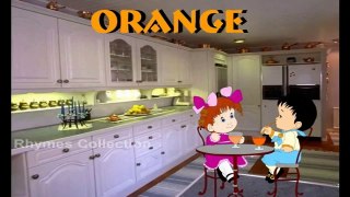 Animated Orange Classic Rhyme With Action | Popular Rhymes | HD Version