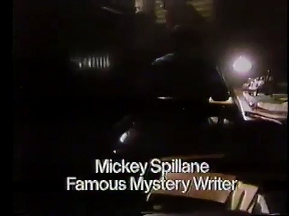 Mickey Spillane 1980 Miller Lite Beer Commercial