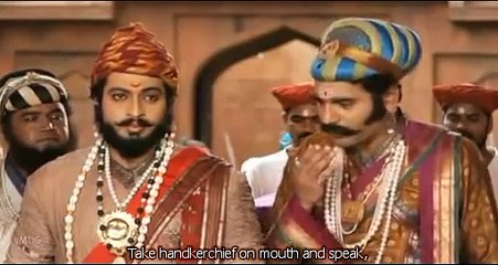 King Shivaji And Shambaji Confronts Aurangzeb (with english subtitle)