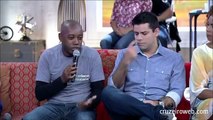 Ator da Globo se emociona ao falar de racismo contra Tinga