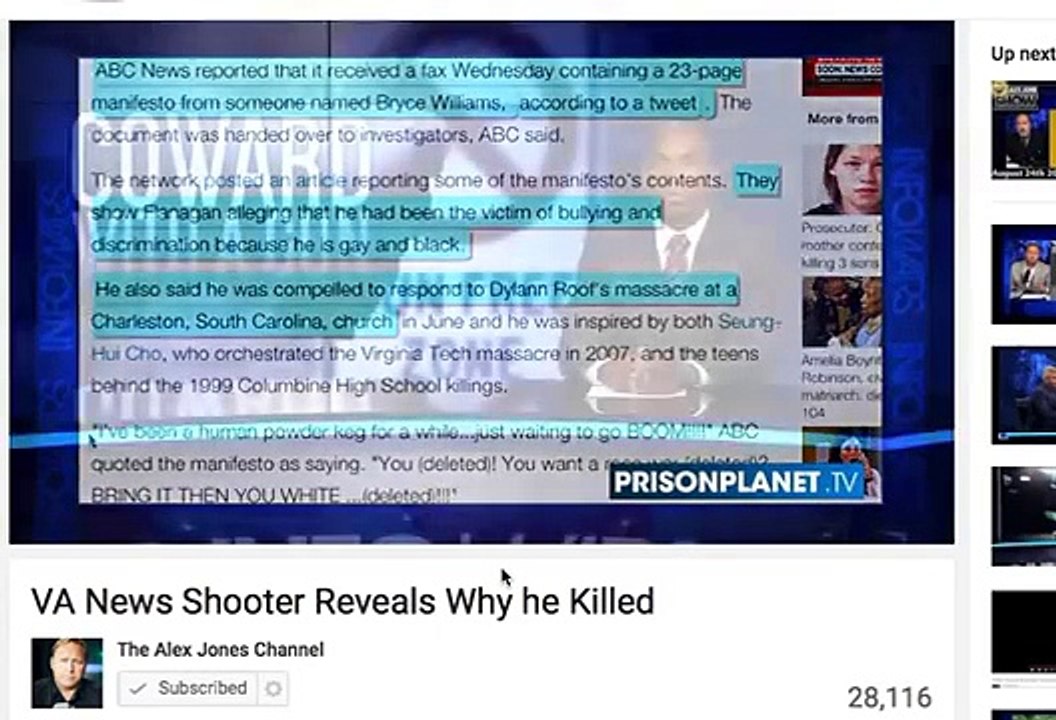 ALEX JONES EXPOSED - INFOWARS EXPOSED: Sandy Hook + Boston are "TRAGEDIES"
