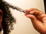 My hair with Shea Moisture enhancing smoothie (Read Description)