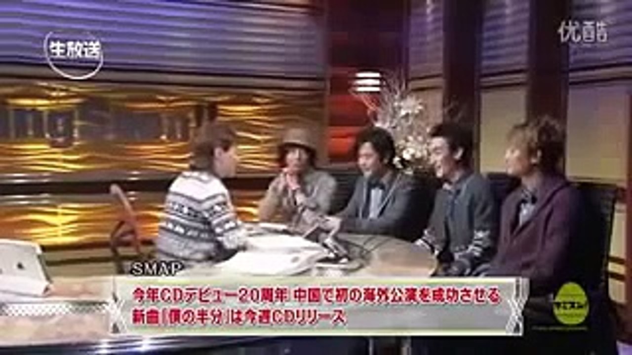 SMAPメンバー × SMAP中居 ありえない形での対談が実現！もう見れない貴重対談映像