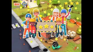 Little Builders - Construction Game - Cartoon for Children with Cement Mixer, Diggers and Cranes