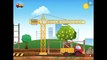 Construction Trucks Cartoon for Children - Construction Game with Dump Trucks, Crane and Bulldozer