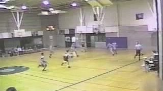 Kid gets hit by basketball