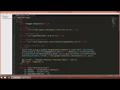 Google Analytics Intergration With Social Login and Social Sharing