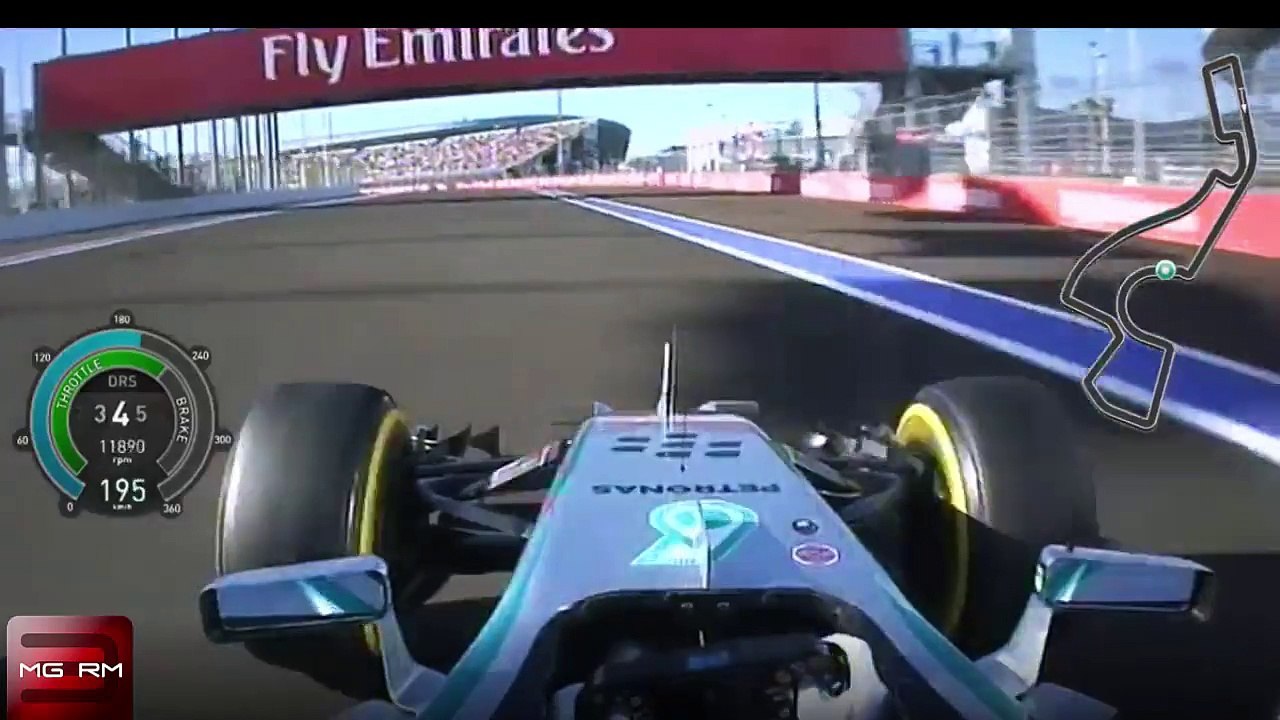 F1 2014 | Lewis Hamilton onboard Russia