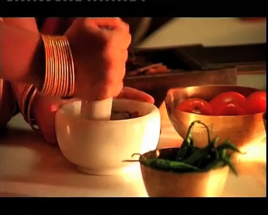 Indian spices advertisement for "TRS Garam Masala"