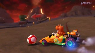 Wii U - Mario Kart 8 - (Wii) Grumble Volcano