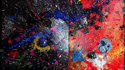 Documentary: Media coverage of Aelita Andre & live painting in front of 20,000 audience