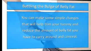 How To Burn Stubborn Belly Fat