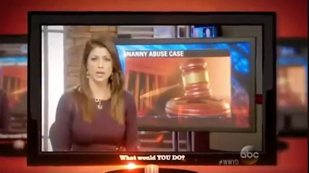 WWYD? - A Black & Racist White Trollop Of A Nanny Abuse A Helpless Child!