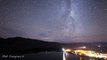 Lake Tekapo New Zealand. Milky Way Time Lapse.
