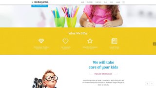 Kindergarten -  Children WordPress Theme