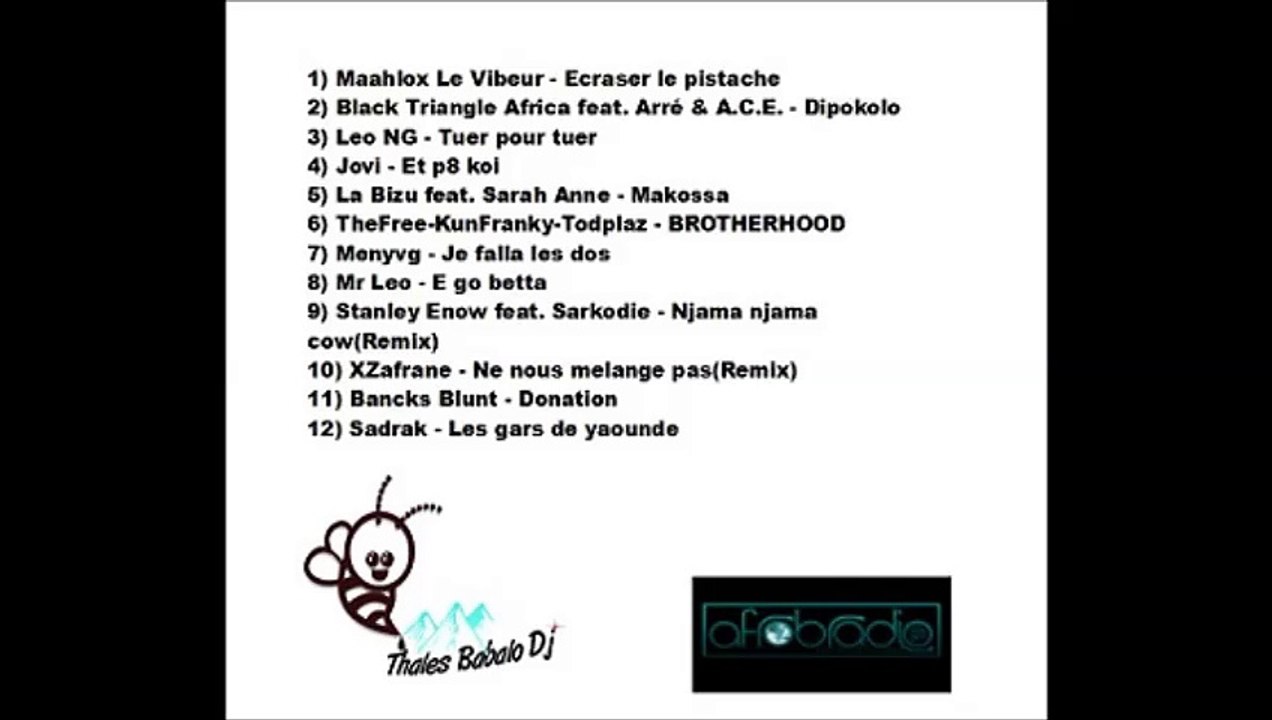 Afrobeat Rnb Hip-Hop Rap 2015 part 1 by Thales Babalo Jay