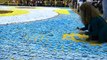 Greek Students Aim for Guinness World Record for Largest Origami Mosaic
