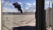 Voici l'évacuation d'un avion qui prend feu avant son décolage à Las Vegas!