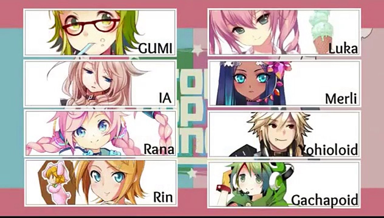 【VOCALOID CHORUS】- Drop Pop Candy 【8 】