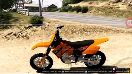 KTM MOTO Sur GTA 5 MOD PC