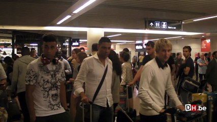 Mahmoud "Trezeguet" Hassan arrive à Bruxelles avant de découvrir son nouveau club: Anderlecht