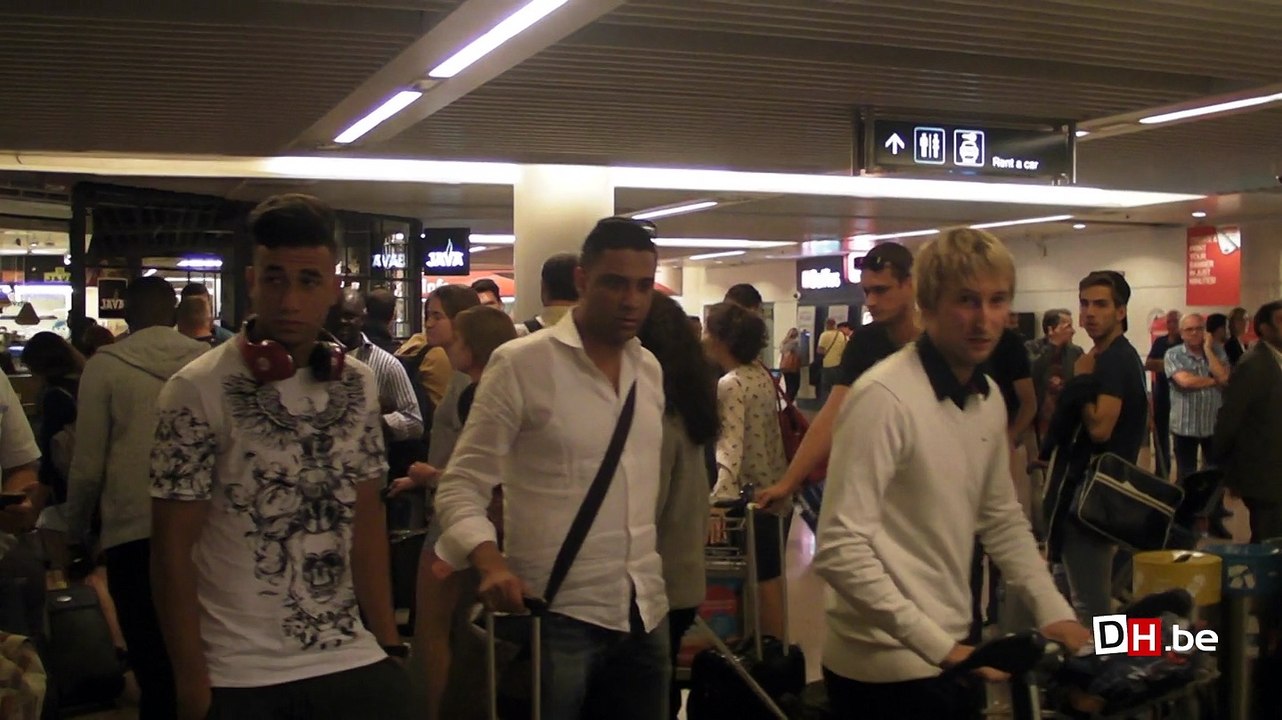 Mahmoud "Trezeguet" Hassan arrive à Bruxelles avant de découvrir son nouveau club: Anderlecht