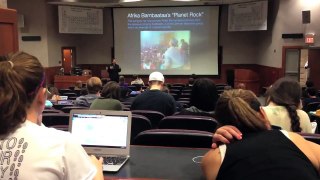 Robots Invade College Lecture