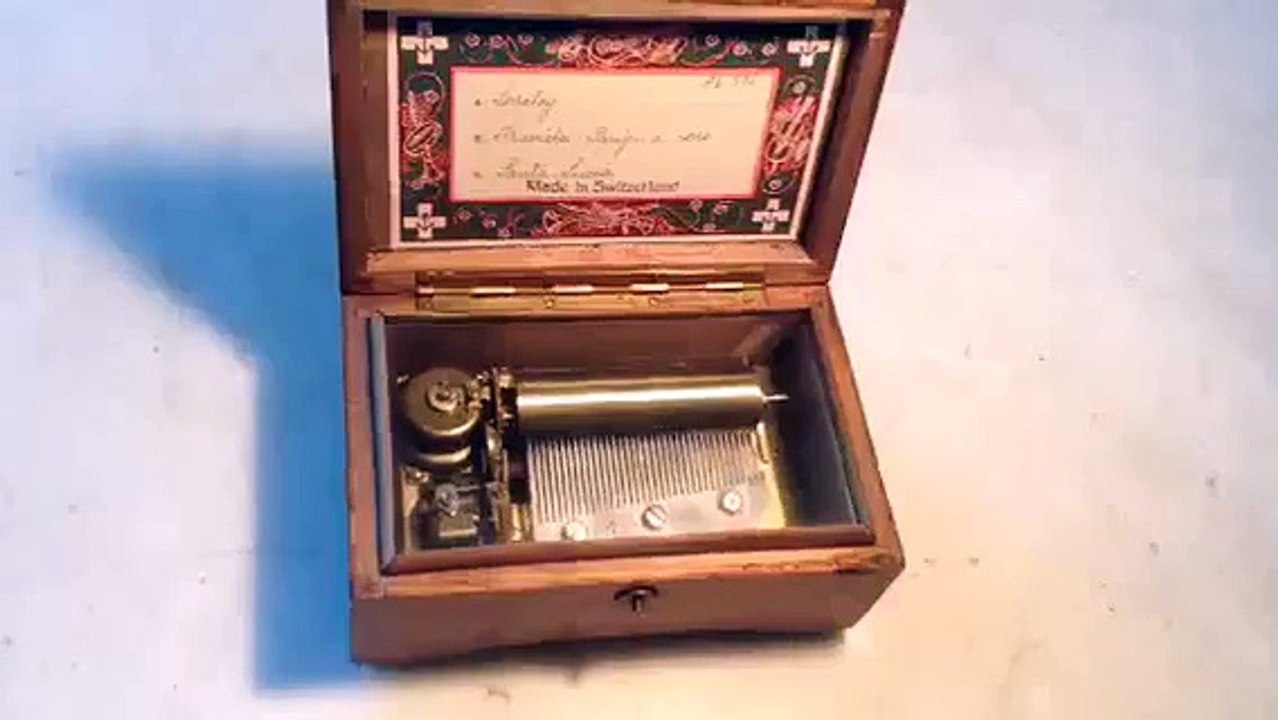 Antique Thorens Swiss Music Box