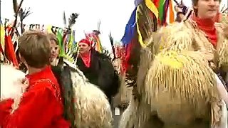 Carnival in Ptuj, Slovenia. Very furry!