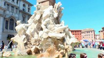 Studio per la copertina del sito, fontana del Bernini a piazza Navona