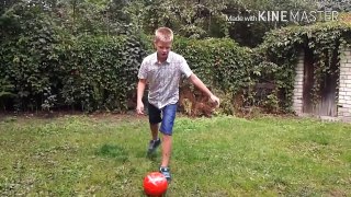 How to perfect kick a football ball