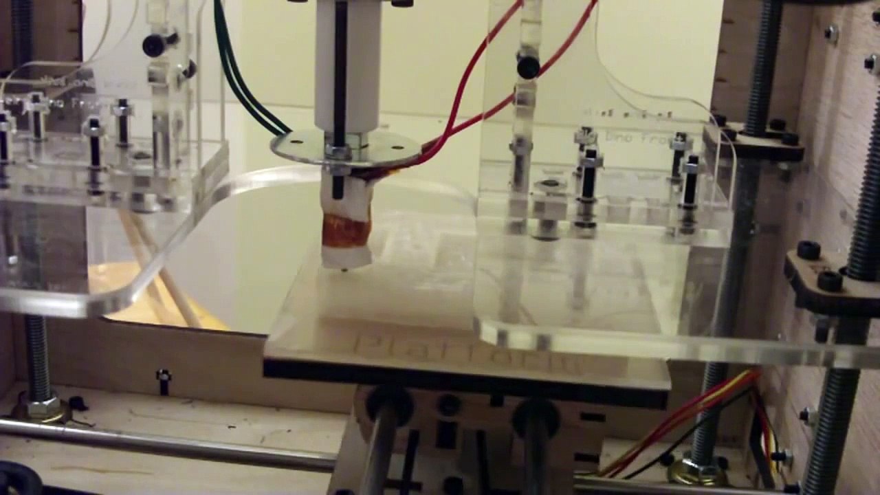 Printing a Mendel part on a MakerBot with PLA