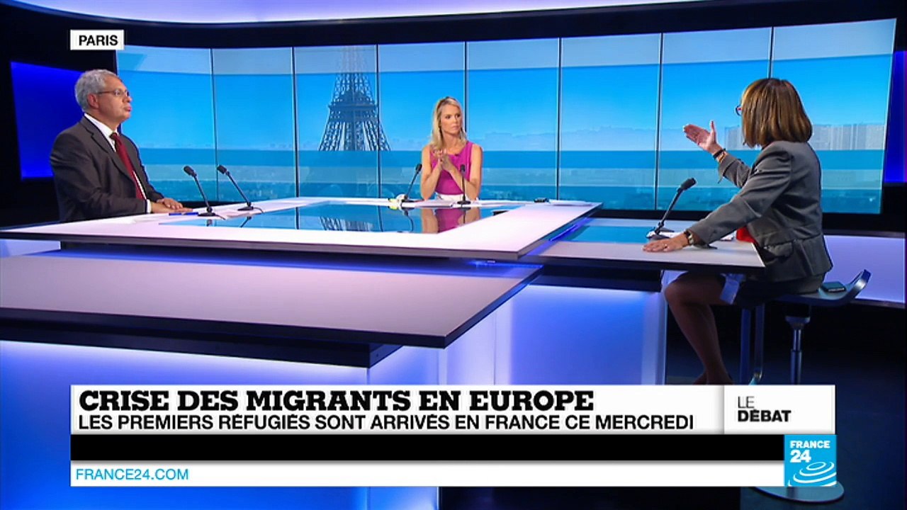 Crise migratoire en Europe : les premiers réfugiés arrivent en France