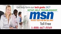 1 888 467 5549 MSN Password Recovery Reset/Phone Number