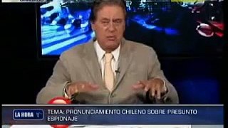 20FEB 2101 TV8 FRANCISCO TUDELA TEMA PRONUNCIAMIENTO CHILE SOBRE PRESUNTO ESPIONAJE II